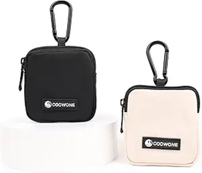 Travel Pet Treat Pouches (Clip‑On, Washable) Keep Snacks Easy 8 hands free waterproof treat pouch