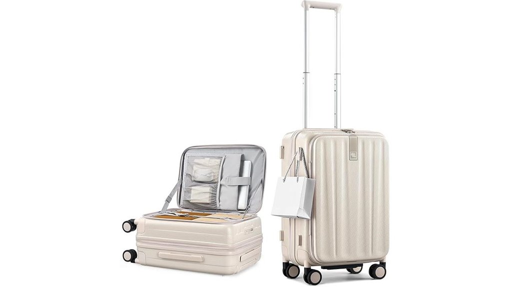 Durable Carry‑On Suitcases Frequent Flyers Can't Live Without 15 hanke 20 inch airline approved carry on