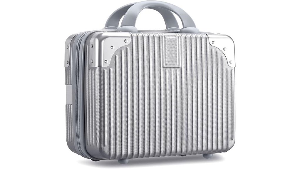 Hard‑Shell Vanity Cases (Mini Suitcases) You Need in Style 13 hard shell 14 inch travel case