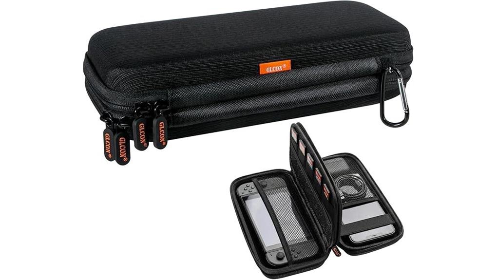 Hard Shell Protective Dongle Cases for Travel Tech 6 hard shell double layer organizer