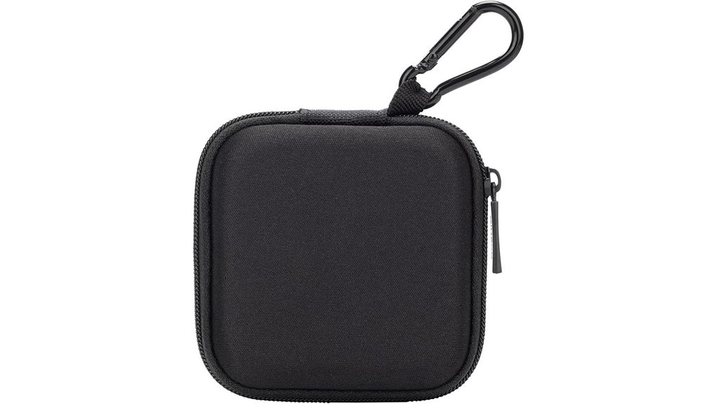 Best Earbud Cases With Carabiners Keep Them From Being Lost 2 hard shell mini earbuds