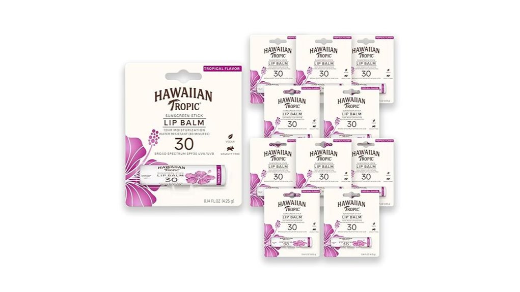Top SPF Lip Balms for Beach Trips Without Weird Taste 12 hawaiian tropical lip balm