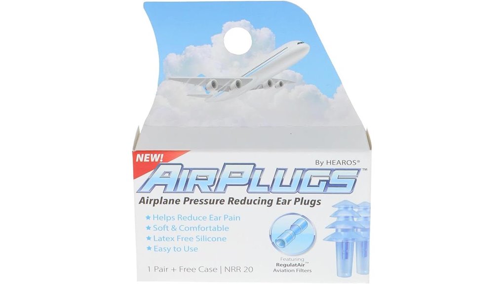 hearos airplugs free case
