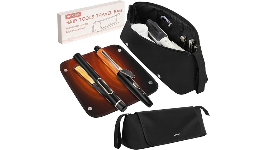 Best Heat-Resistant Pouches for Packing Hot Hair Tools 3 heat proof hair tool bag