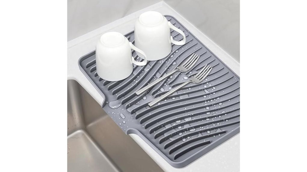 heat resistant silicone drain mat