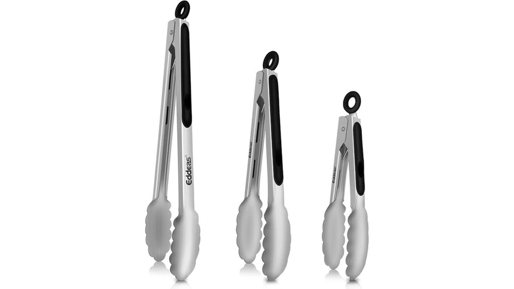 Best Tongs Set Every Cook Will Love 1 heat resistant stainless steel tongs