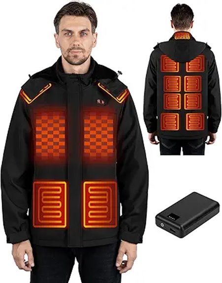 Best Heated Jackets That Keep You Cozy on Winter Travel 8 heated detachable 15 zone jacket