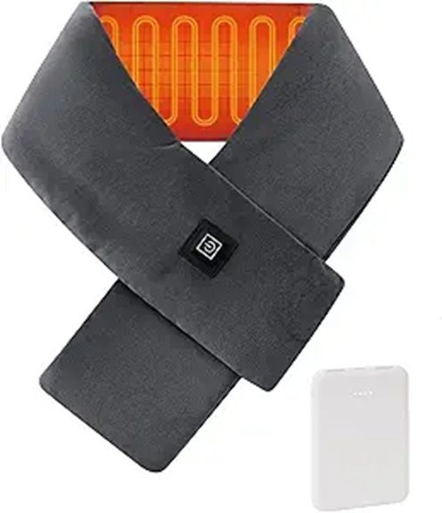 heated scarf with battery