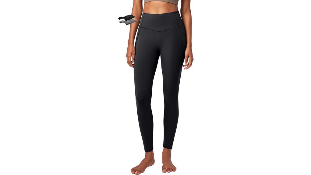 heathyoga compression pocket leggings