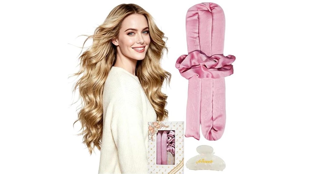 Travel‑Ready Heatless Curling Sets: Packable & Comfortable 5 heatless satin curler set