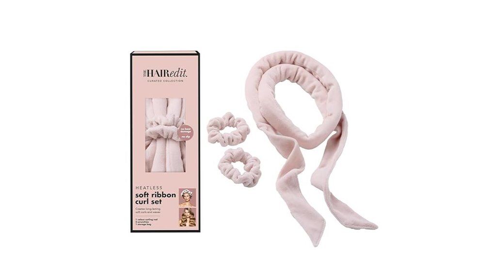 Travel‑Ready Heatless Curling Sets: Packable & Comfortable 14 heatless soft ribbon curls