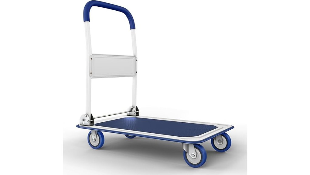 Best Fold-Flat Collapsible Luggage Carts for Heavy Bags 9 heavy 330lb foldable dolly