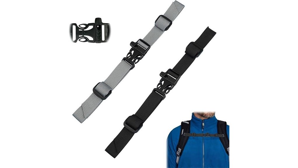 heavy duty adjustable chest strap pack
