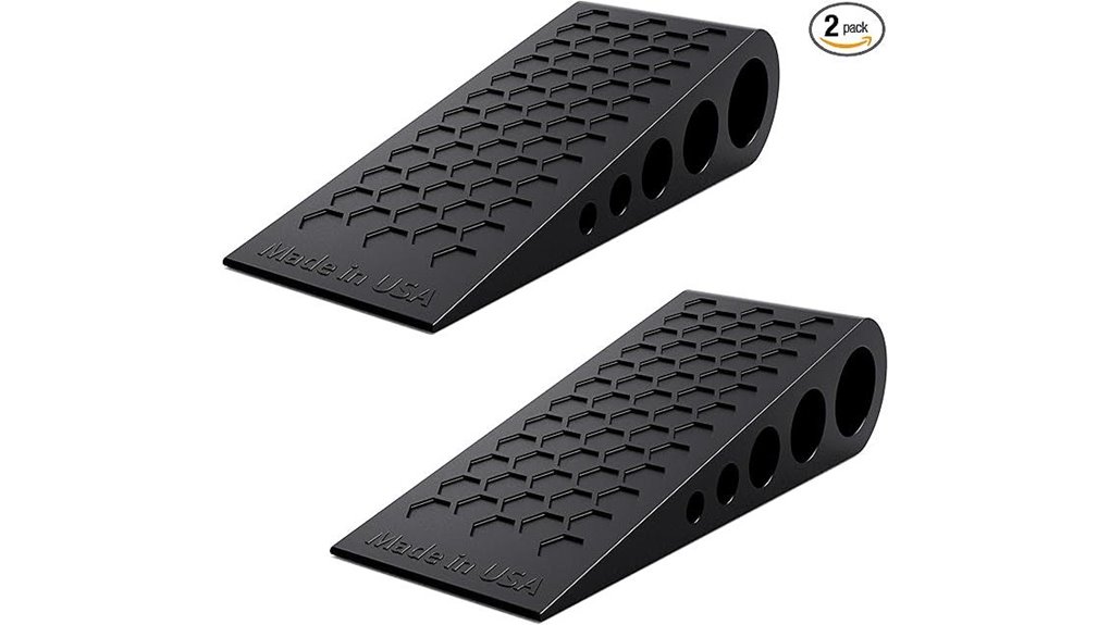 Top-Quality Non-Slip Door Stop Wedges Every Traveler Needs 2 heavy duty rubber door stop