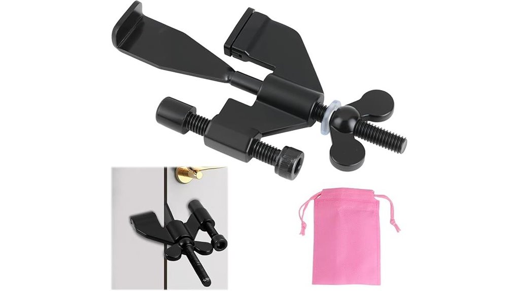 Tool-Free Portable Door Locks Every Hotel Guest Will Love 8 heavy duty stainless lock