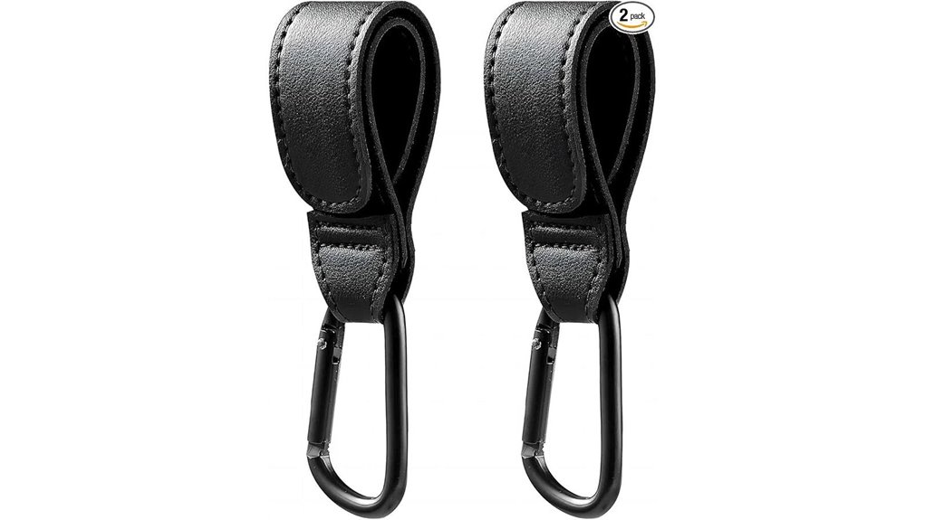 Stroller Travel Hooks (Strong, Non‑Slip) Keep Baby Secure 11 heavy duty stroller hook pair