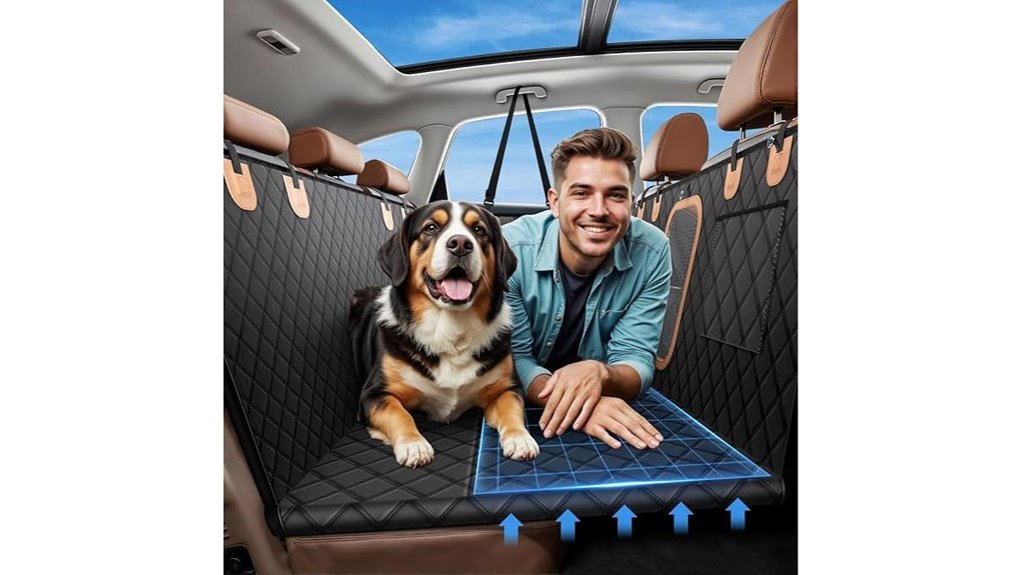 Waterproof Pet Car Seat Covers for Road Trips 8 heavy duty suv dog cover
