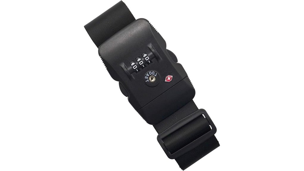 Top Luggage Straps with Combination Locks Worth the Cost 3 heavy duty tsa lock straps