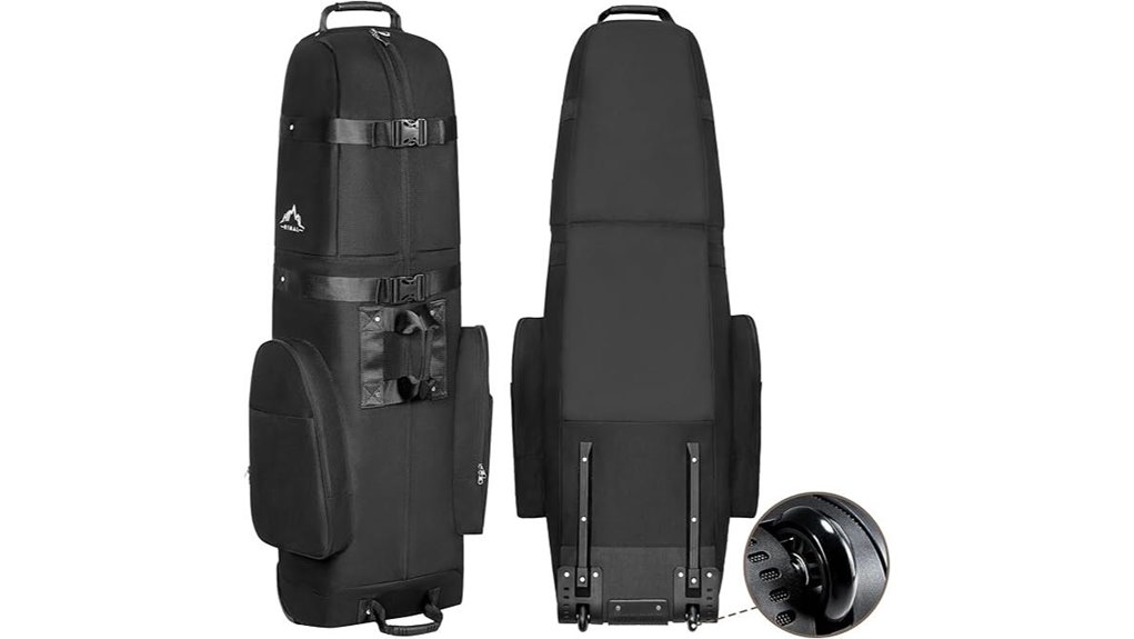 Top Travel Golf Bags (Soft Sided) Every Beginner Will Love 4 heavy duty wheeled golf bag