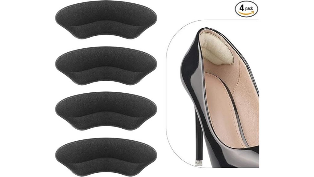 Best Heel Grips for Travel Shoes (Stop Rubbing Fast) 4 heel grip cushion inserts