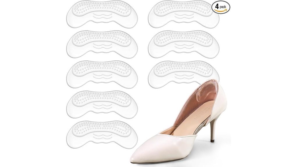 Best Heel Grips for Travel Shoes (Stop Rubbing Fast) 14 heel pads ease pain