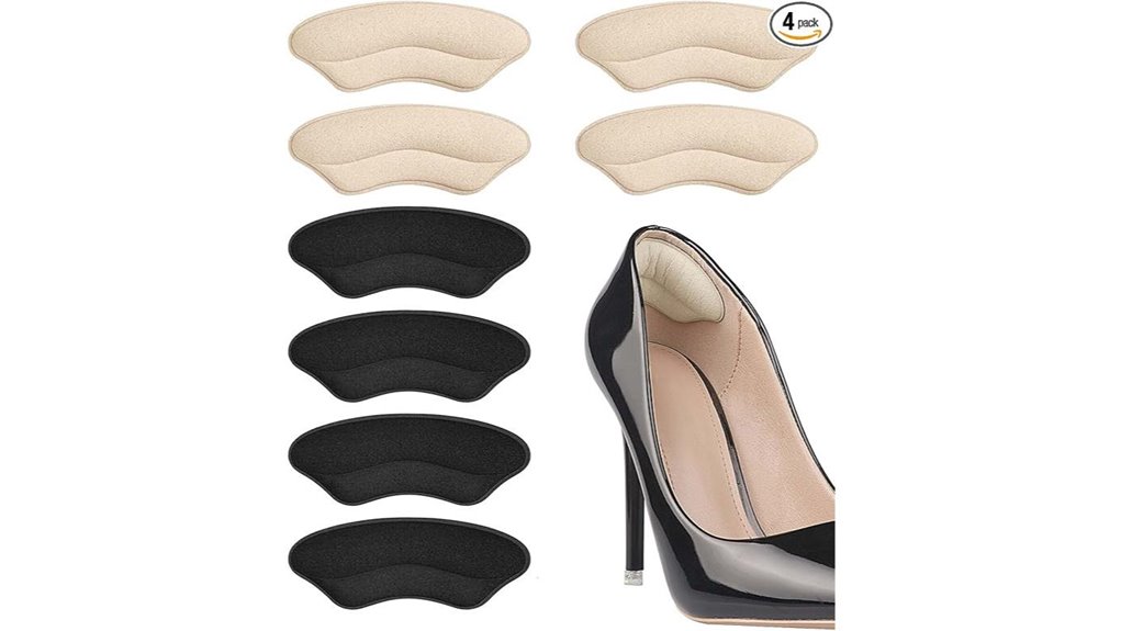 Ultimate Heel Grips & Liners Every New Walking Shoe Owner Needs 4 heel pads for loose shoes