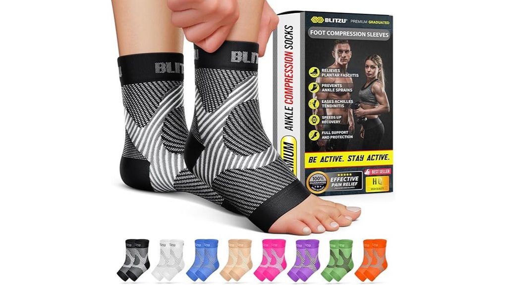 heel pain relief socks