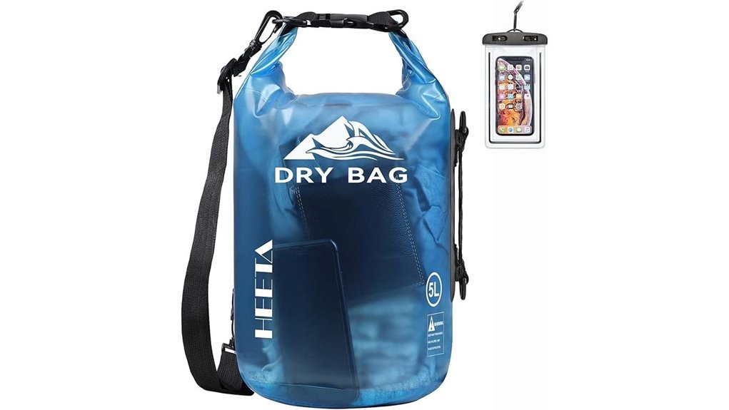 Best Beach Dry Bags for Memorable Boat Trips 1 heeta waterproof roll top 5 40l