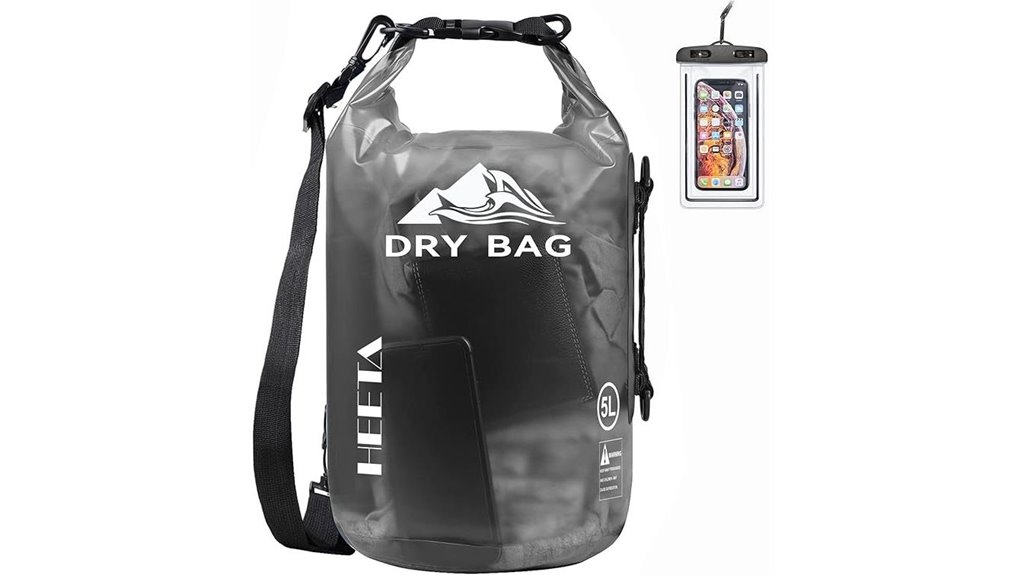 Best Beach Dry Bags for Memorable Boat Trips 3 heeta waterproof roll top backpack