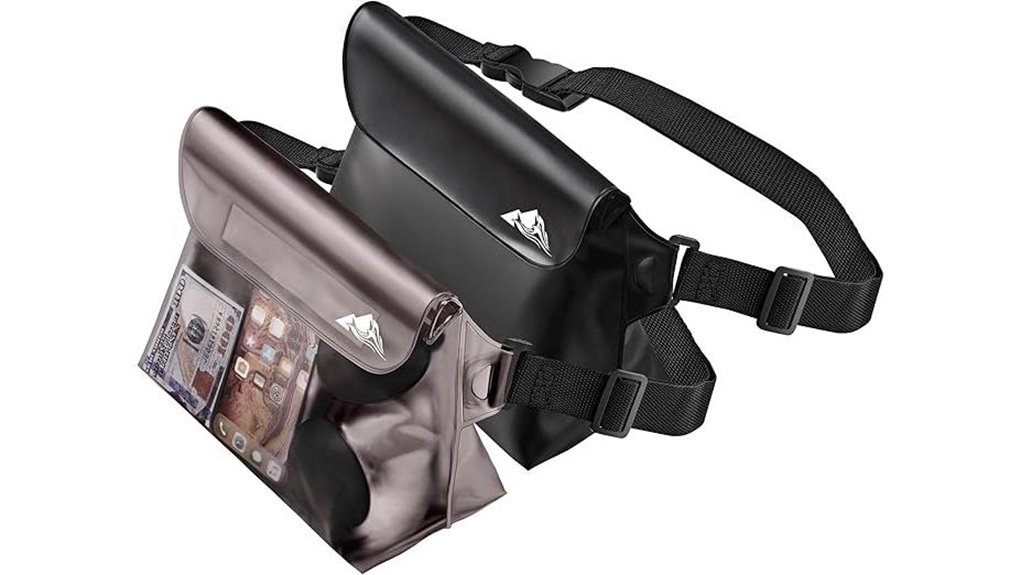 heeta waterproof waist strap pouch