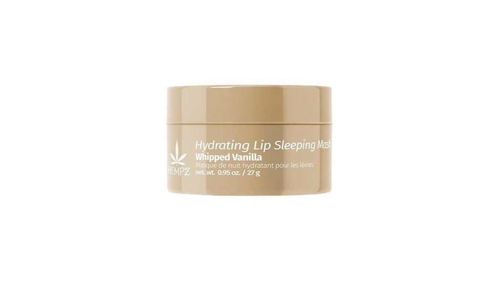 Top Lip Sleeping Mask (Mini Jar) for Overnight Hydration 13 hempz 0 95oz vanilla lipmask