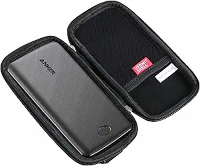 Best Slim Hard Cases for Power Banks with Button Protection 1 hermitshell hard powercore case