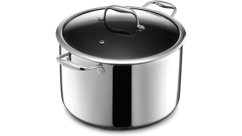 hexclad hybrid 10 quart induction