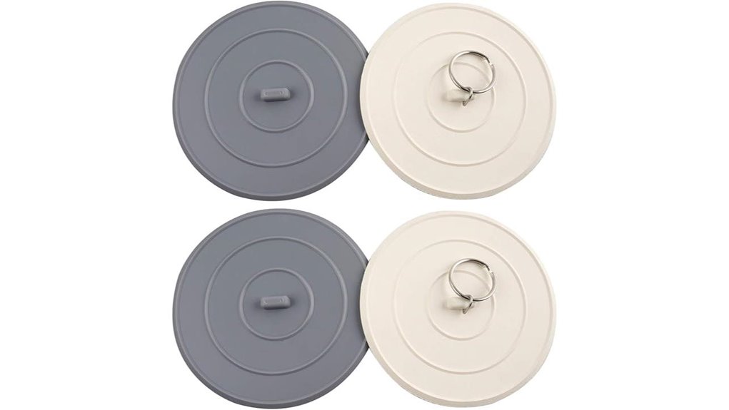 hibbent silicone bath stoppers