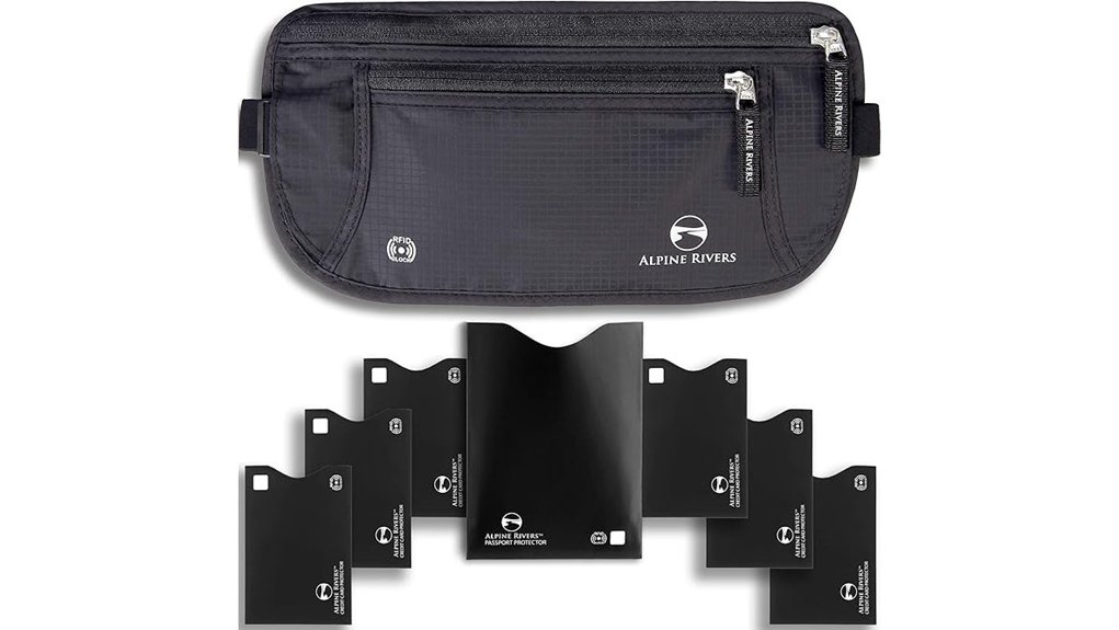 hidden rfid travel belt