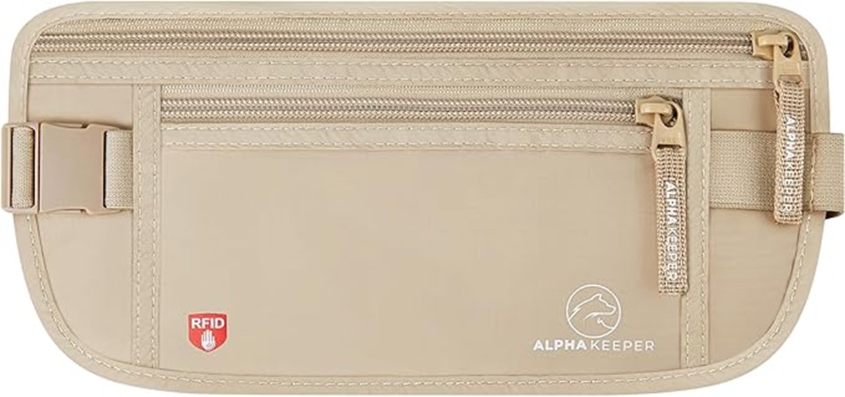 hidden rfid travel belt