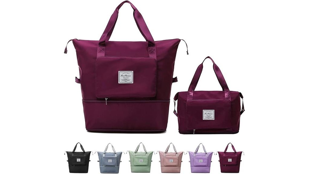 high capacity foldable waterproof duffel