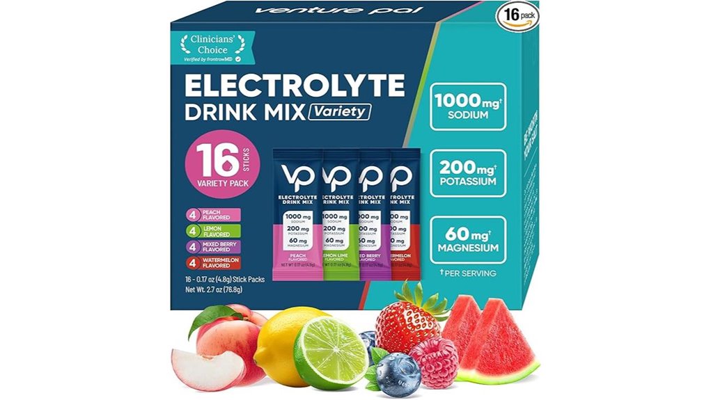 high sodium electrolyte packets