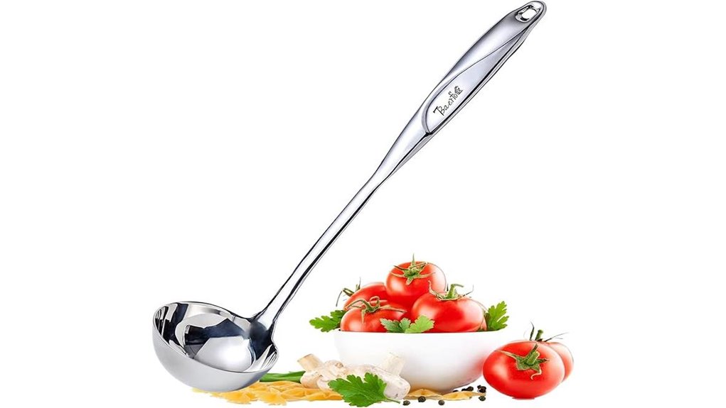 Best Soup Ladle (Stainless) for Effortless Serving 15 highgrade 13 5inch heatproof ladle