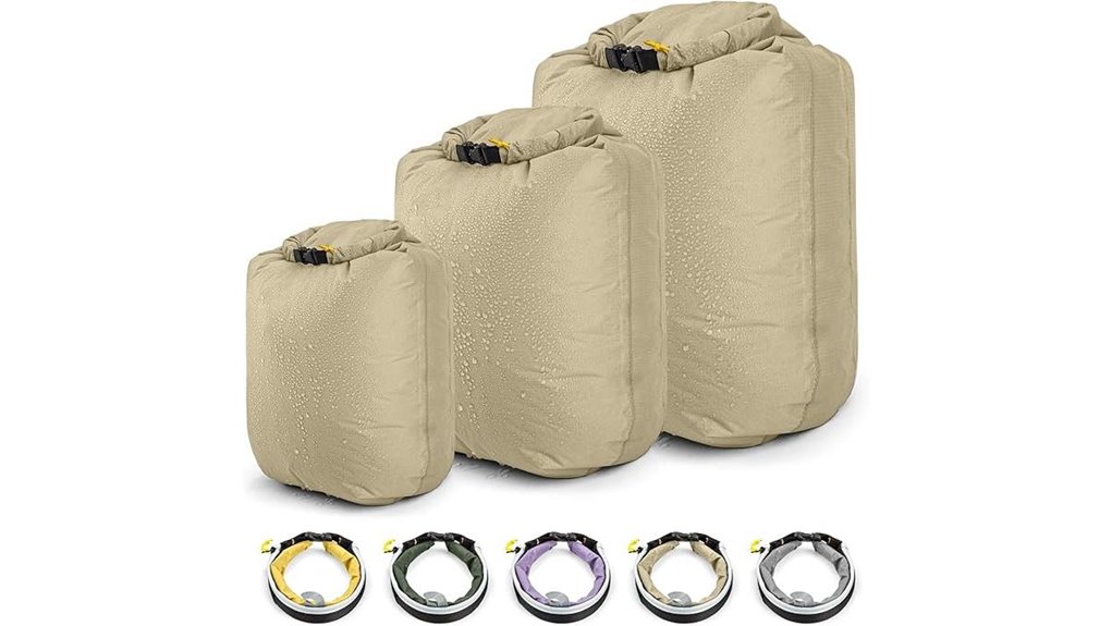 hikeman waterproof 3 pack drybags