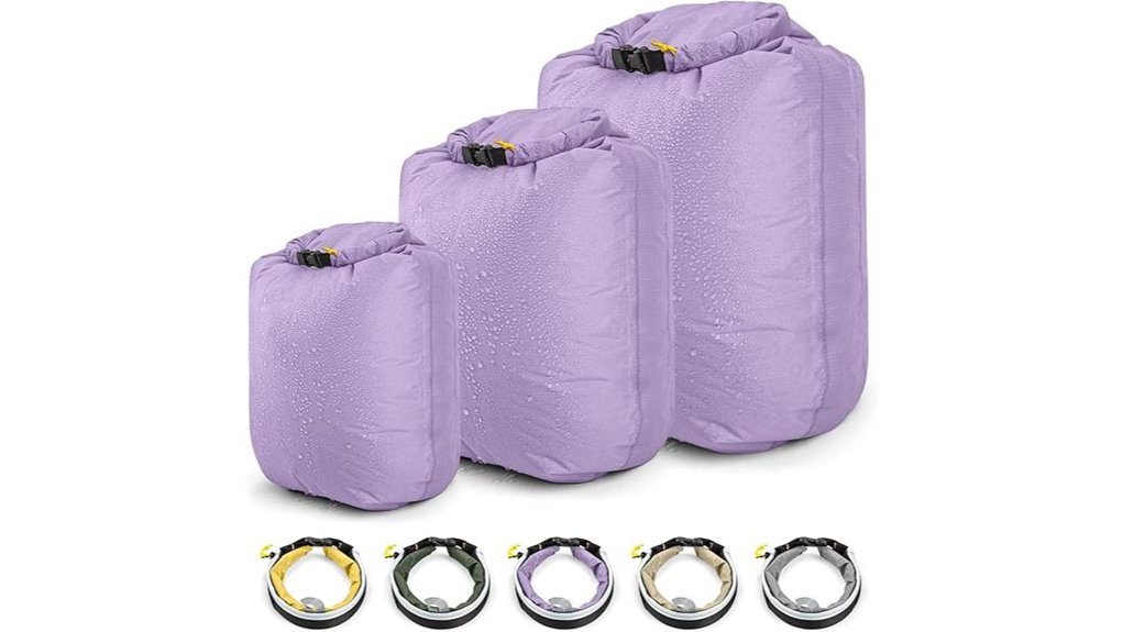 hikeman waterproof purple packs