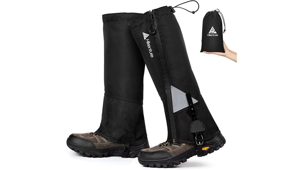 Top Rainy City Walking Gaiters That Keep Cuffs Dry 12 hikenture waterproof hiking gaiters