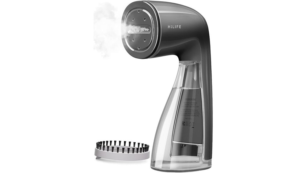 Best Compact Fabric Steamers for Travel Keep Clothes Fresh 8 hilife 1100w garment steamer