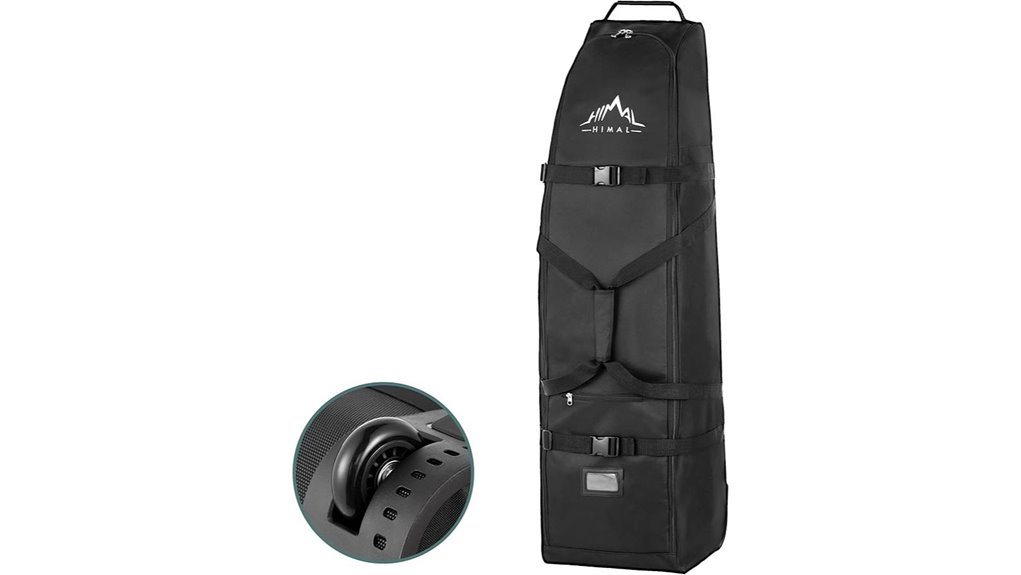 Top Travel Golf Bags (Soft Sided) Every Beginner Will Love 1 himal soft sided 600d wheeled