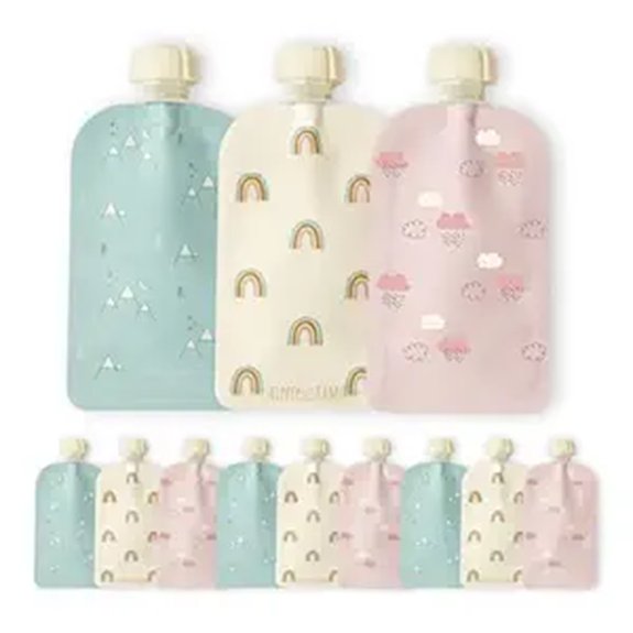 Top Baby Food Pouches (Reusable) That Parents Swear By 3 hippypotamus reusable bpa free pouches