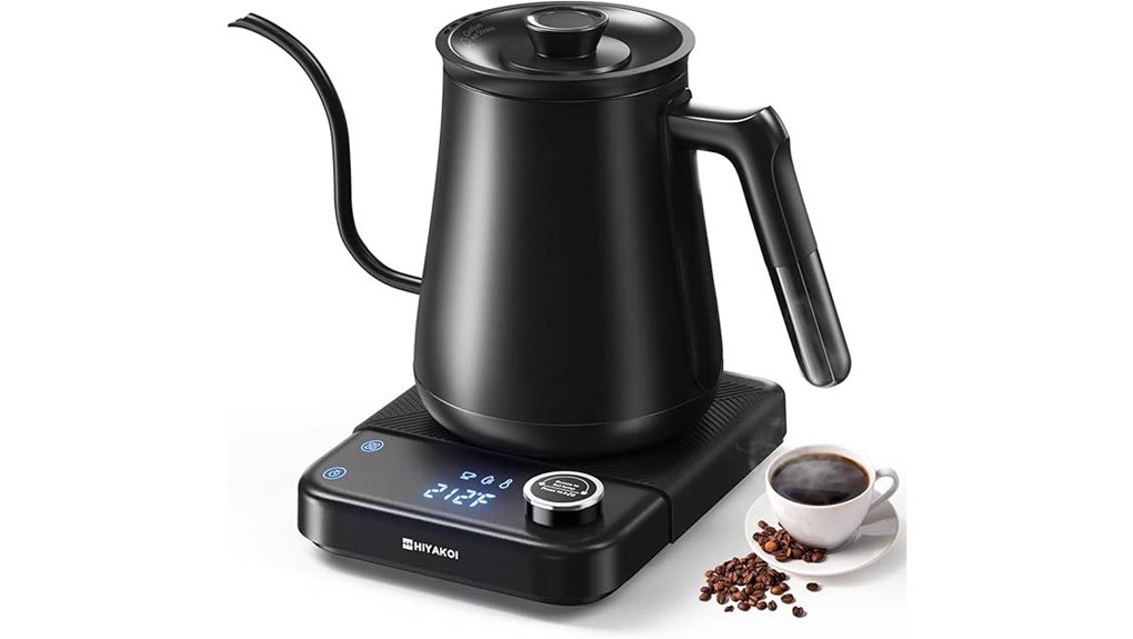 Best Electric Kettle (Temperature Control) for Perfect Brews 5 hiyaki 0 8l gooseneck kettle