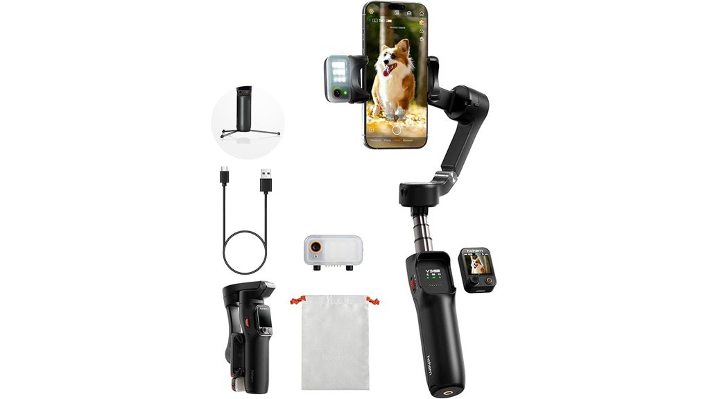 Discover the Best Folding Phone Gimbals for Effortless Travel 11 hohem isteady ultra gimbal