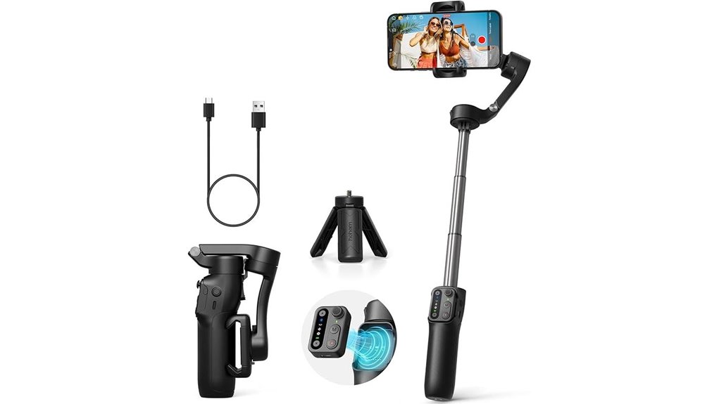 Compact Gimbals for Travel: Folding Designs Globetrotters Need 3 hohem isteady x3 gimbal