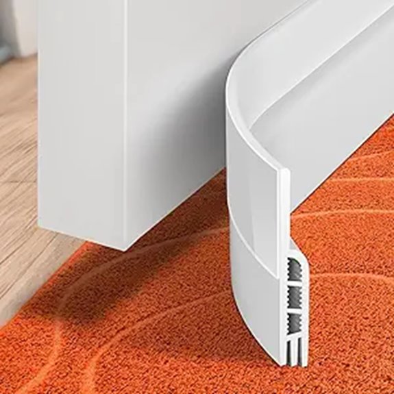 holikme white draft blocker