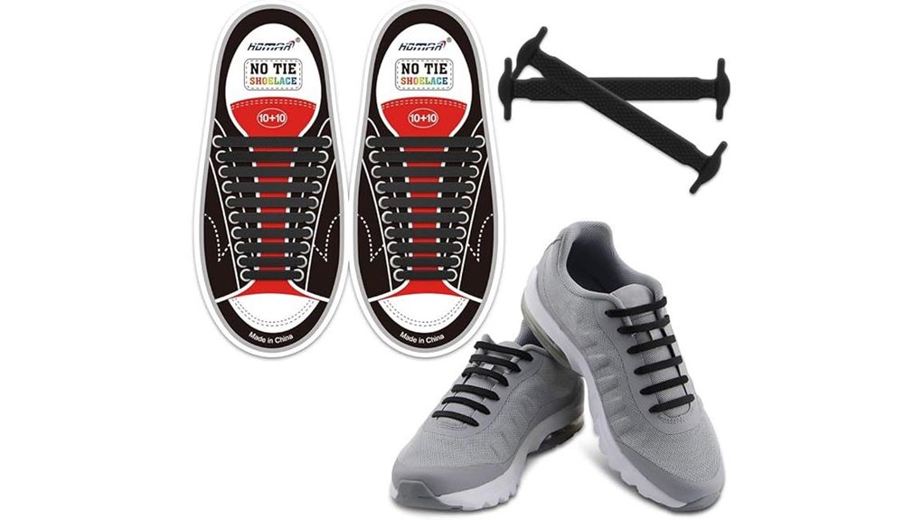 homar silicone no tie laces